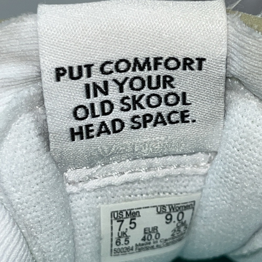 VANS Old Skool Overt CC Shoes M 7.5 W 9 Platform Suede Check Canvas Chunky Comfy - Picture 15 of 15